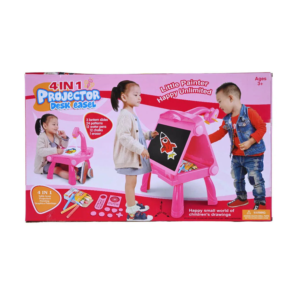 Picture of 4-in-1 Projector Art Easel & Desk Set - by Raja Sahib Kids