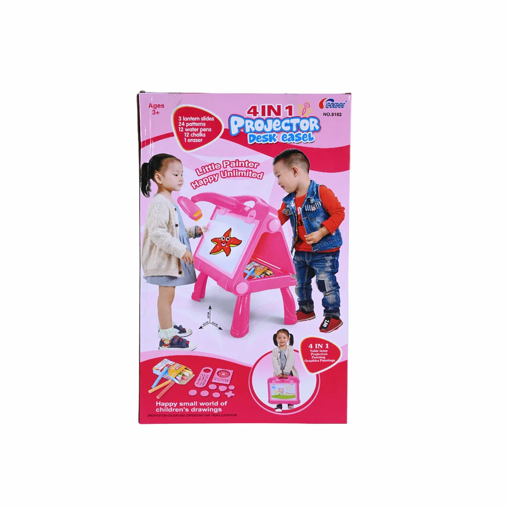 Picture of 4-in-1 Projector Art Easel & Desk Set - by Raja Sahib Kids