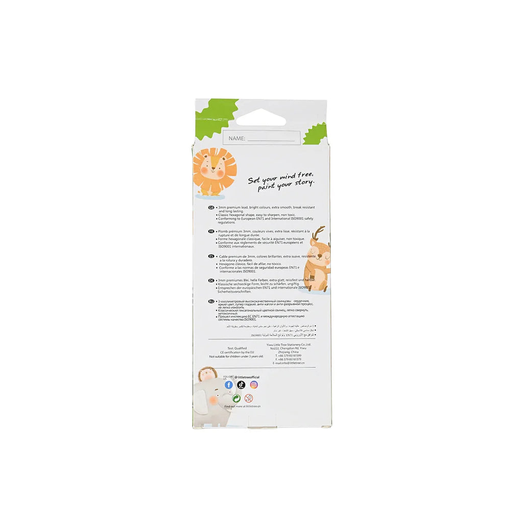 Picture of Premium 12-Piece Break-Resistant Colour Pencil Set - by Raja Sahib Kids