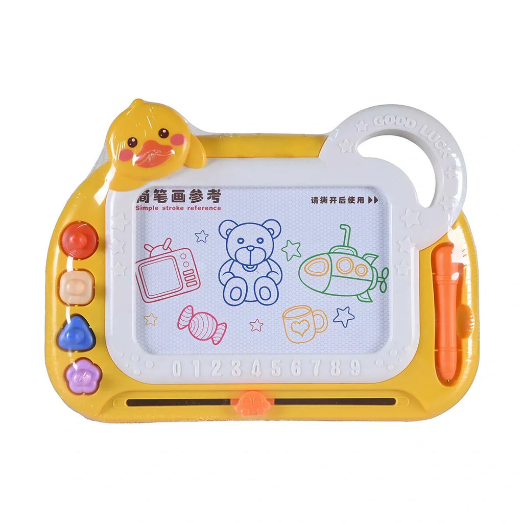 Picture of Good Luck Duck-Themed Magnetic Drawing Board - by Raja Sahib Kids