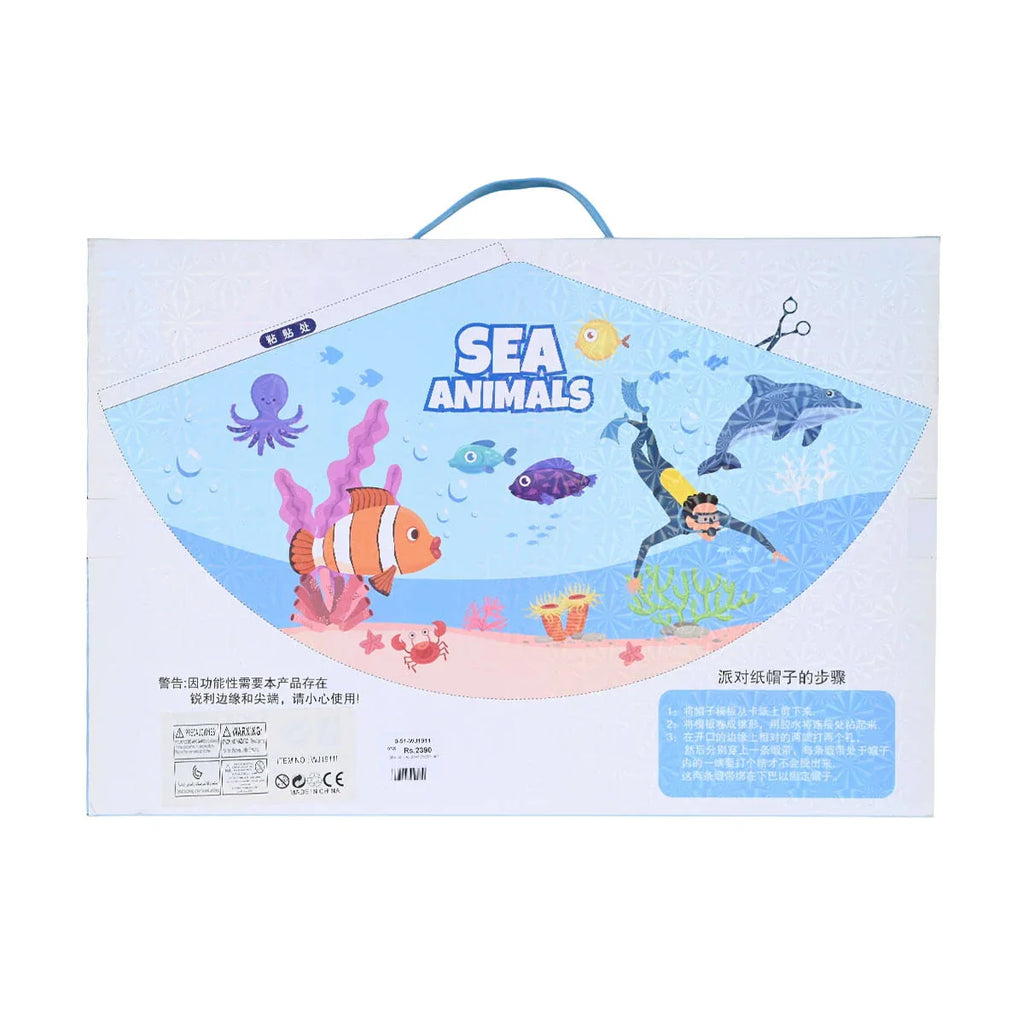 Picture of Sea Animals Stationery Set - by Raja Sahib Kids