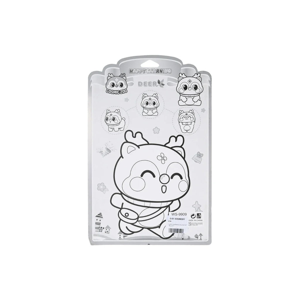 Picture of Kids' Deer DIY Coloring and Sticker Set - by Raja Sahib Kids