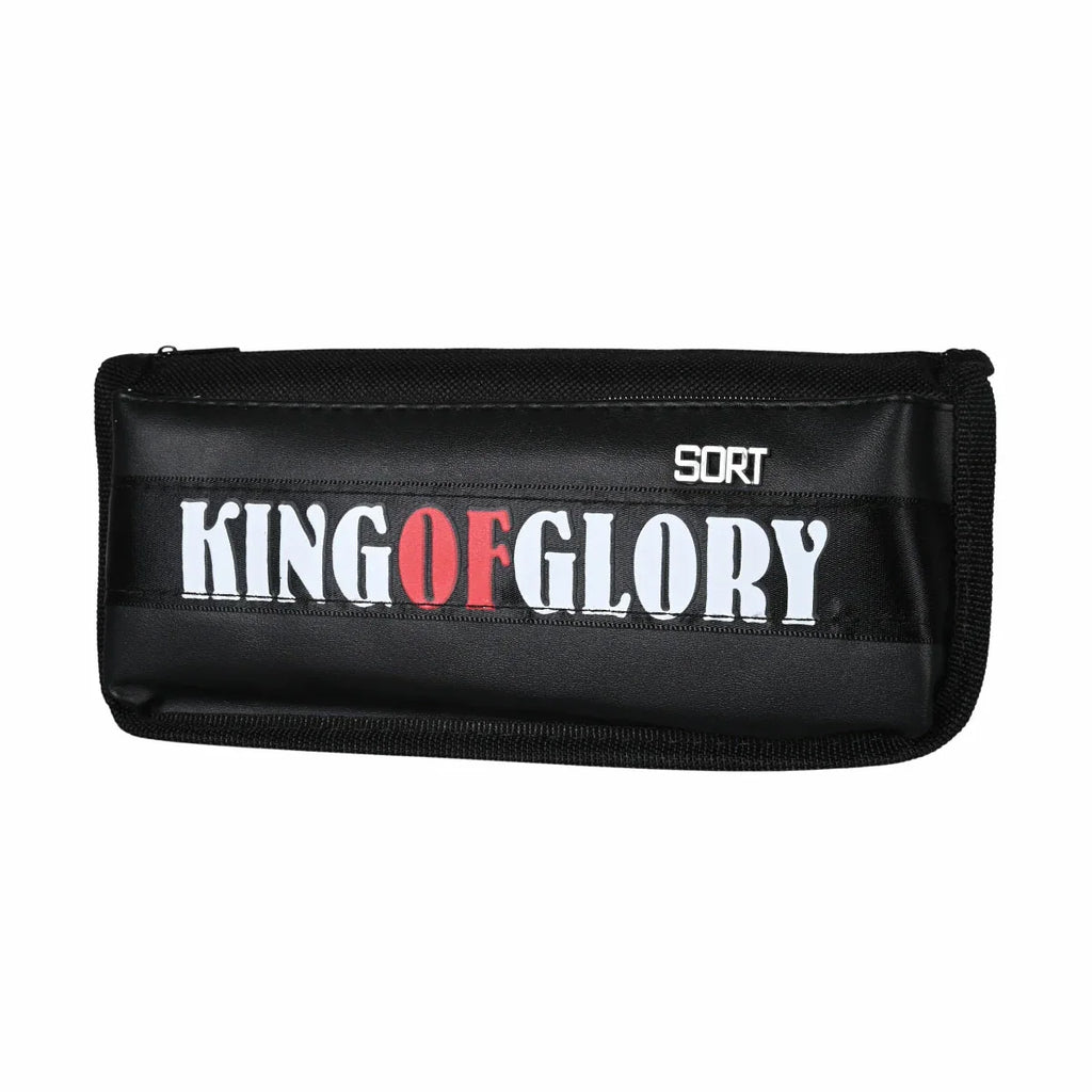 Picture of Black "King of Glory" Pencil Pouch - by Raja Sahib Kids