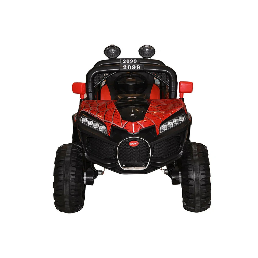 Picture of Battery Operated Sit N' Ride Jeep - Red - by Raja Sahib Kids