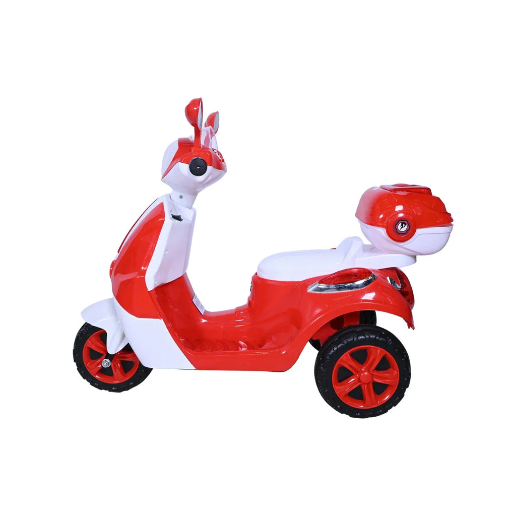 Picture of Battery Operated Sit N' Ride Scooter - Red - by Raja Sahib Kids