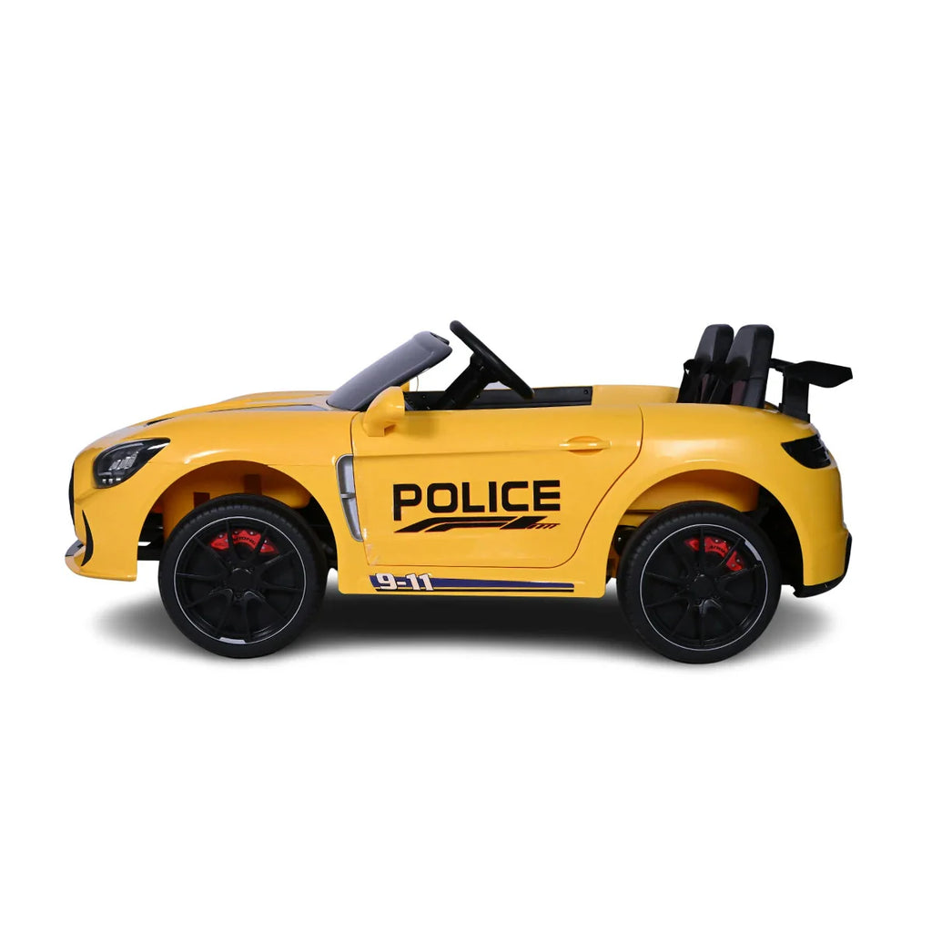 Picture of Battery Operated Sit N' Ride Car - Yellow - by Raja Sahib Kids