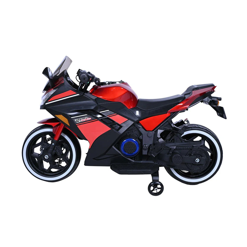 Picture of Battery Operated Sit N' Ride Bike - Red - by Raja Sahib Kids