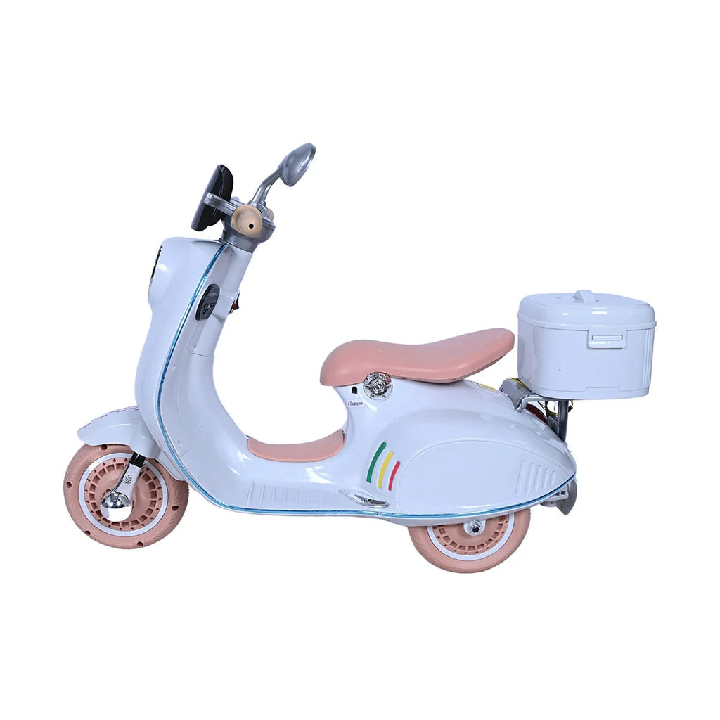 Picture of Battery Operated Sit N' Ride Scooter - Grey - by Raja Sahib Kids