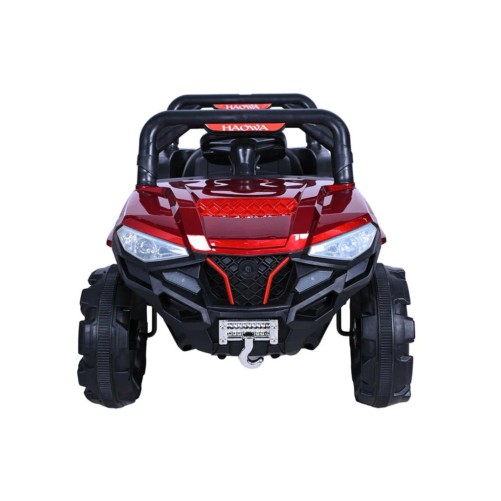 Picture of Battery Operated Sit N' Ride 4 X 4 Jeep - Red - by Raja Sahib Kids