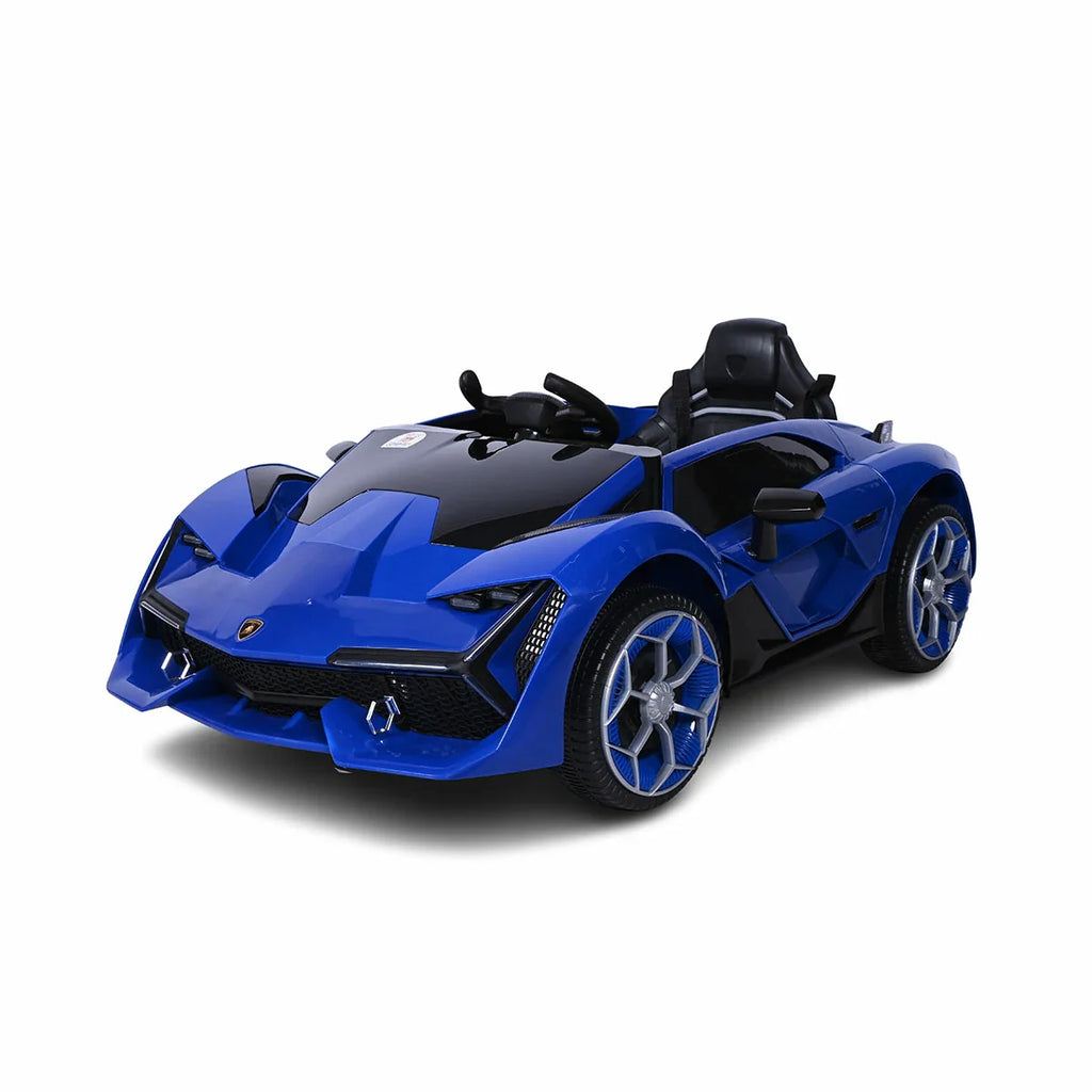 Picture of Battery Operated Sit N' Ride Car - Blue - by Raja Sahib Kids