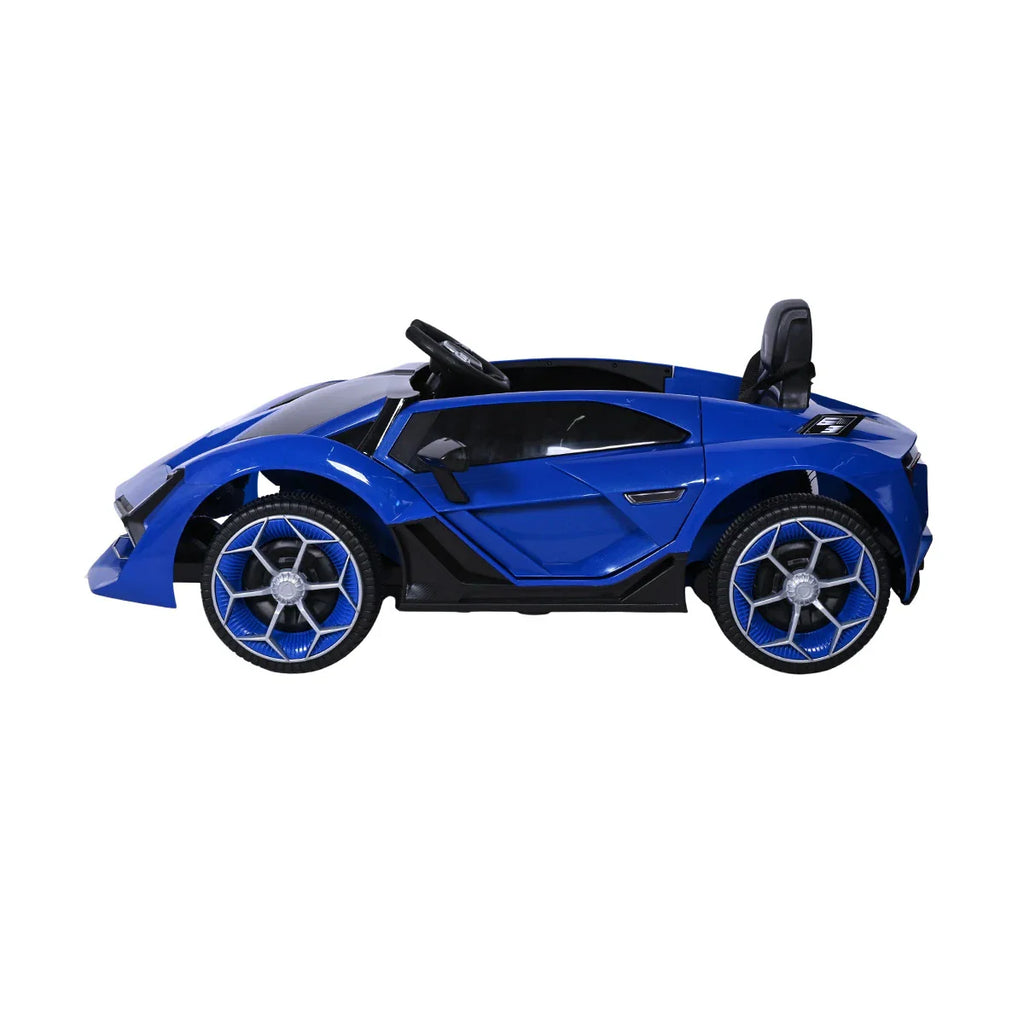 Picture of Battery Operated Sit N' Ride Car - Blue - by Raja Sahib Kids