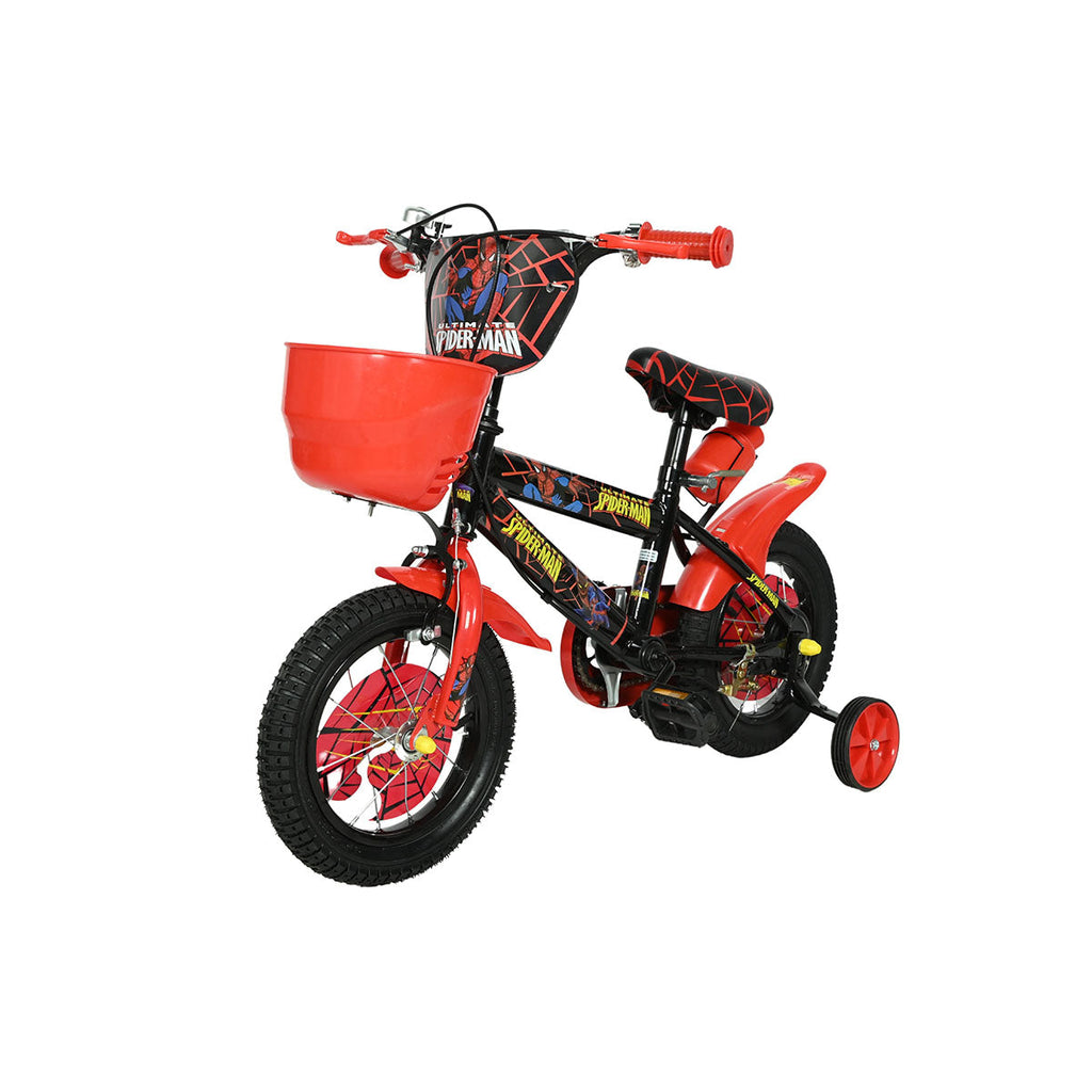 Bicycle Red 12" - Spiderman