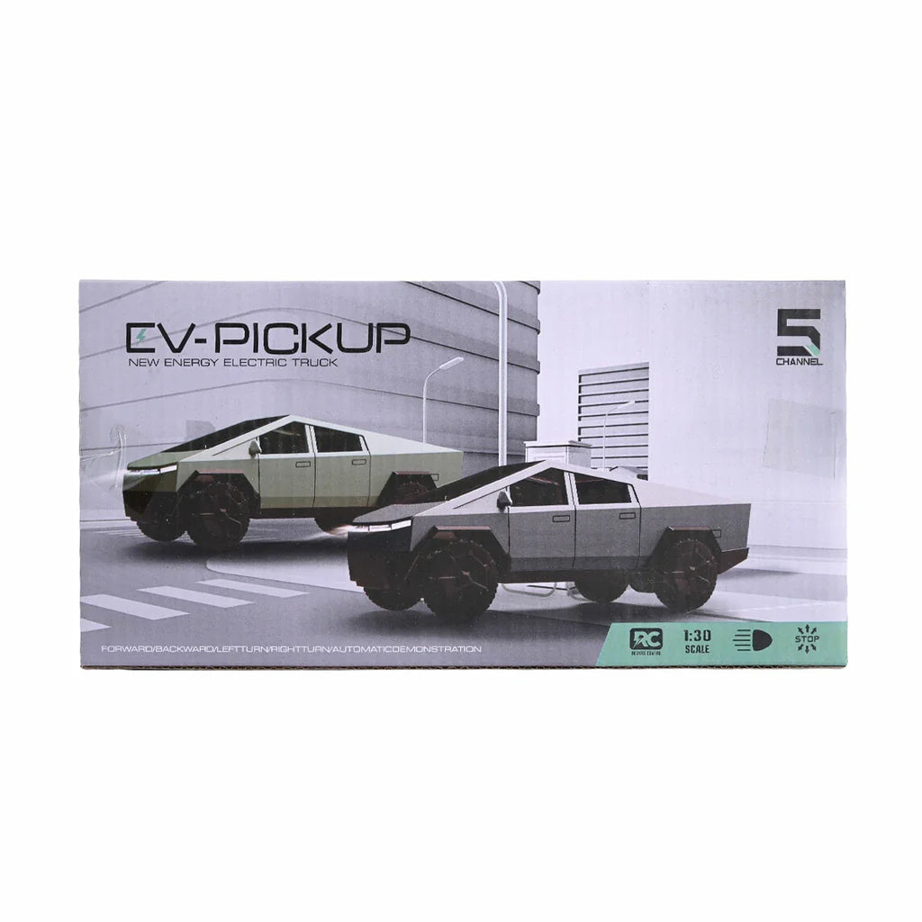 Picture of 5-Channel Remote Control EV-PICKUP Truck | 1:30 Scale New Energy Electric Vehicle Toy | 27MHz Action for Ages 3+ - by Raja Sahib Kids