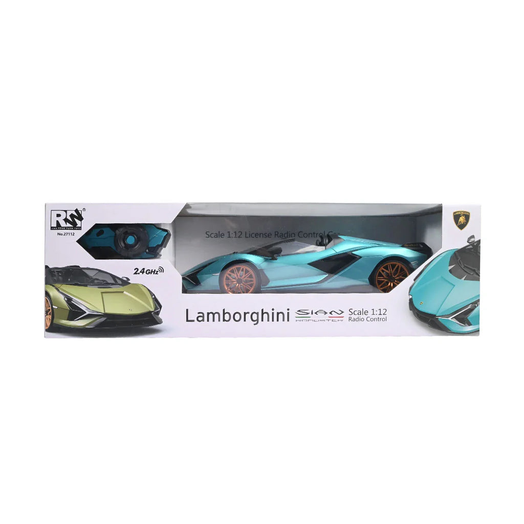 Picture of Officially Licensed Lamborghini Sian FKP 37 Roadster RC Car - 1:12 Scale Radio Control Hypercar - by Raja Sahib Kids