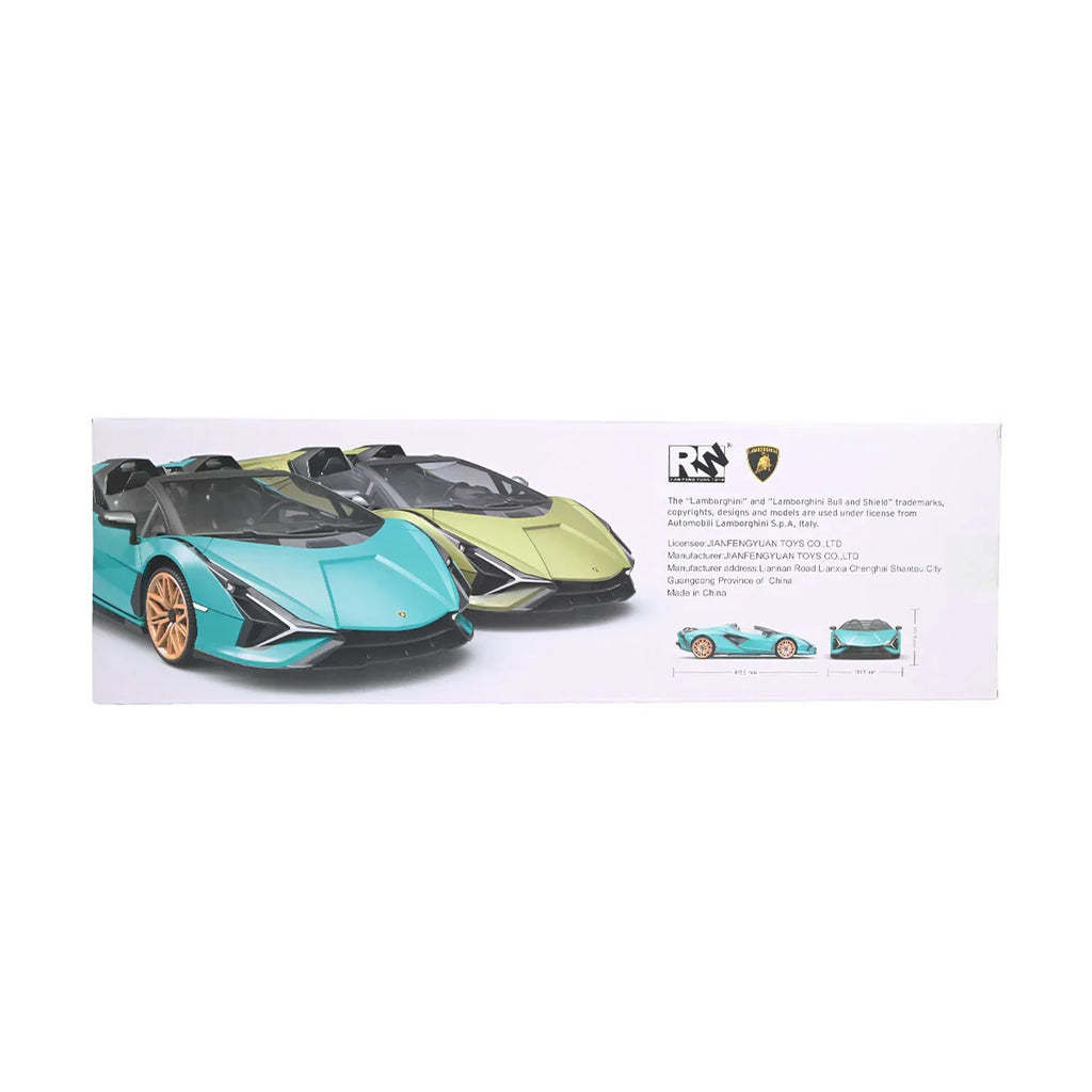 Picture of Officially Licensed Lamborghini Sian FKP 37 Roadster RC Car - 1:12 Scale Radio Control Hypercar - by Raja Sahib Kids
