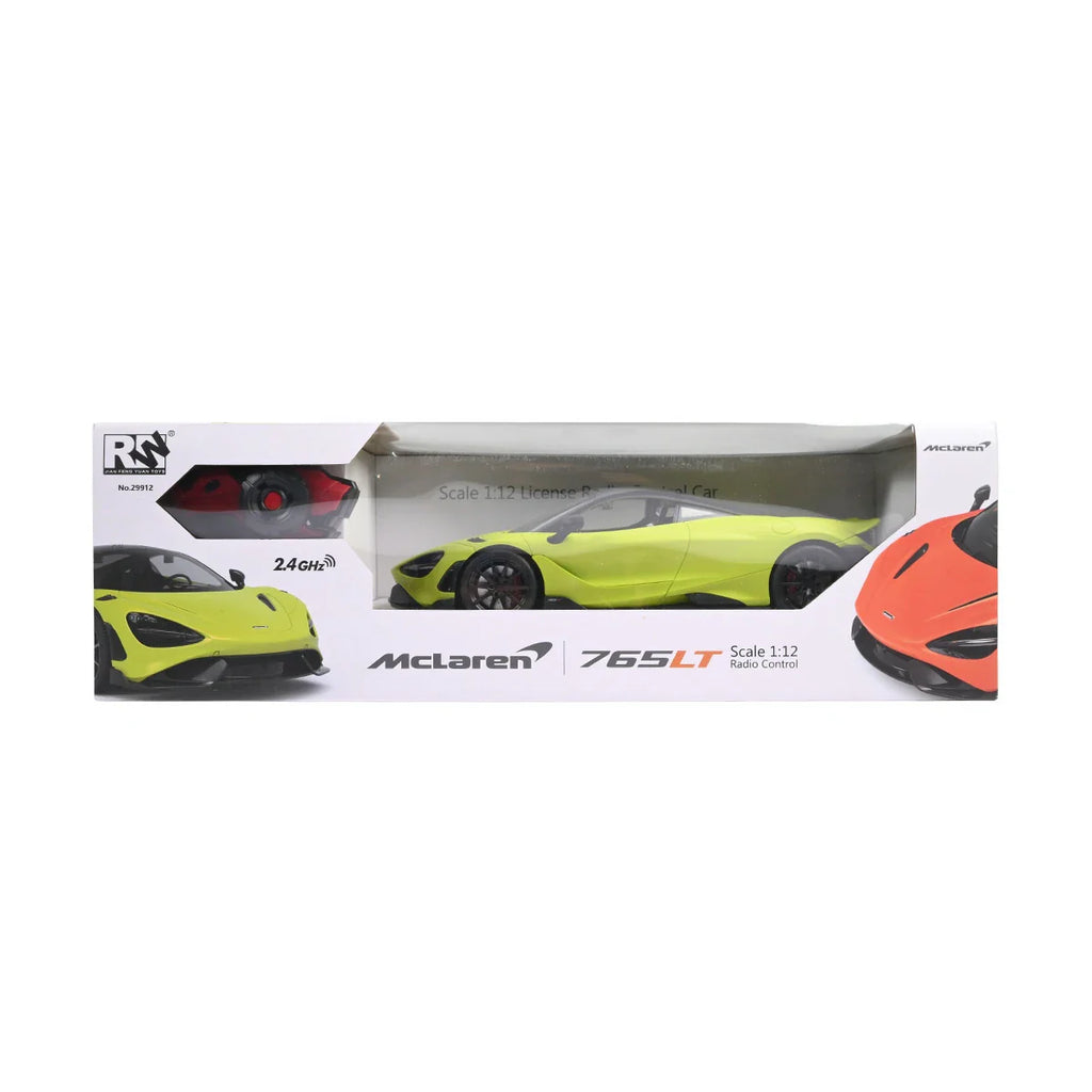 Picture of Licensed McLaren 765LT RC Car - 1:12 Scale Radio Control Supercar with 2.4GHz Frequency - by Raja Sahib Kids