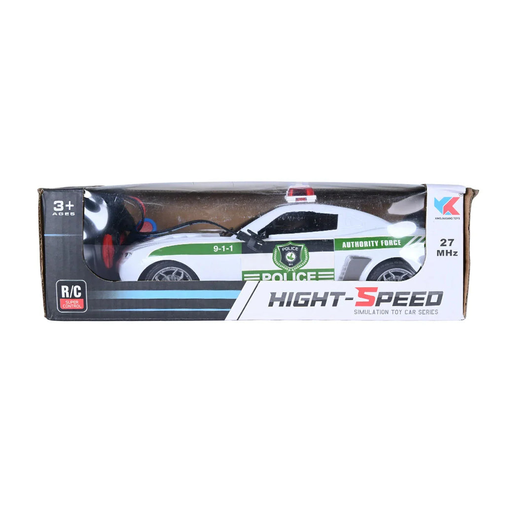 Picture of Hight-Speed 1:16 Scale Remote Control Police Car - by Raja Sahib Kids