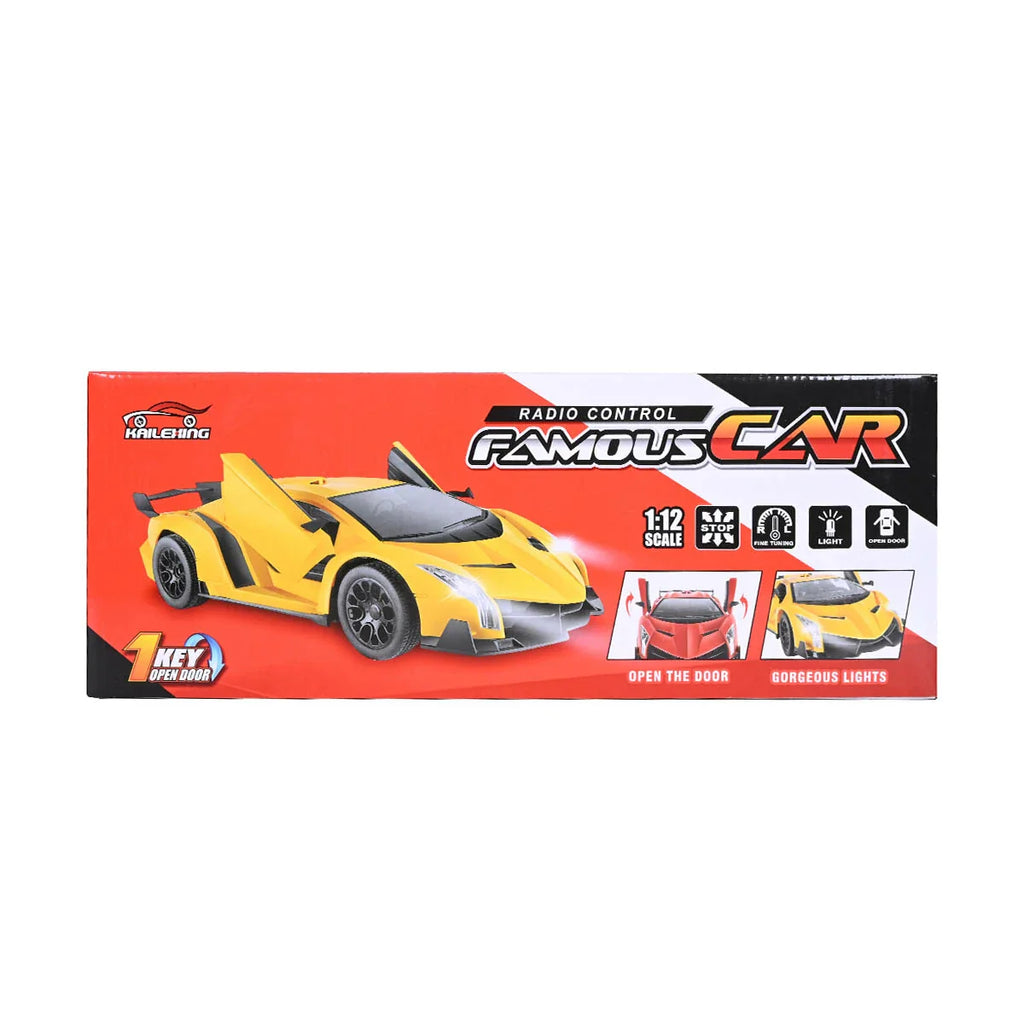 Picture of Remote Control 1:12 Scale Famous Car With Light - by Raja Sahib Kids