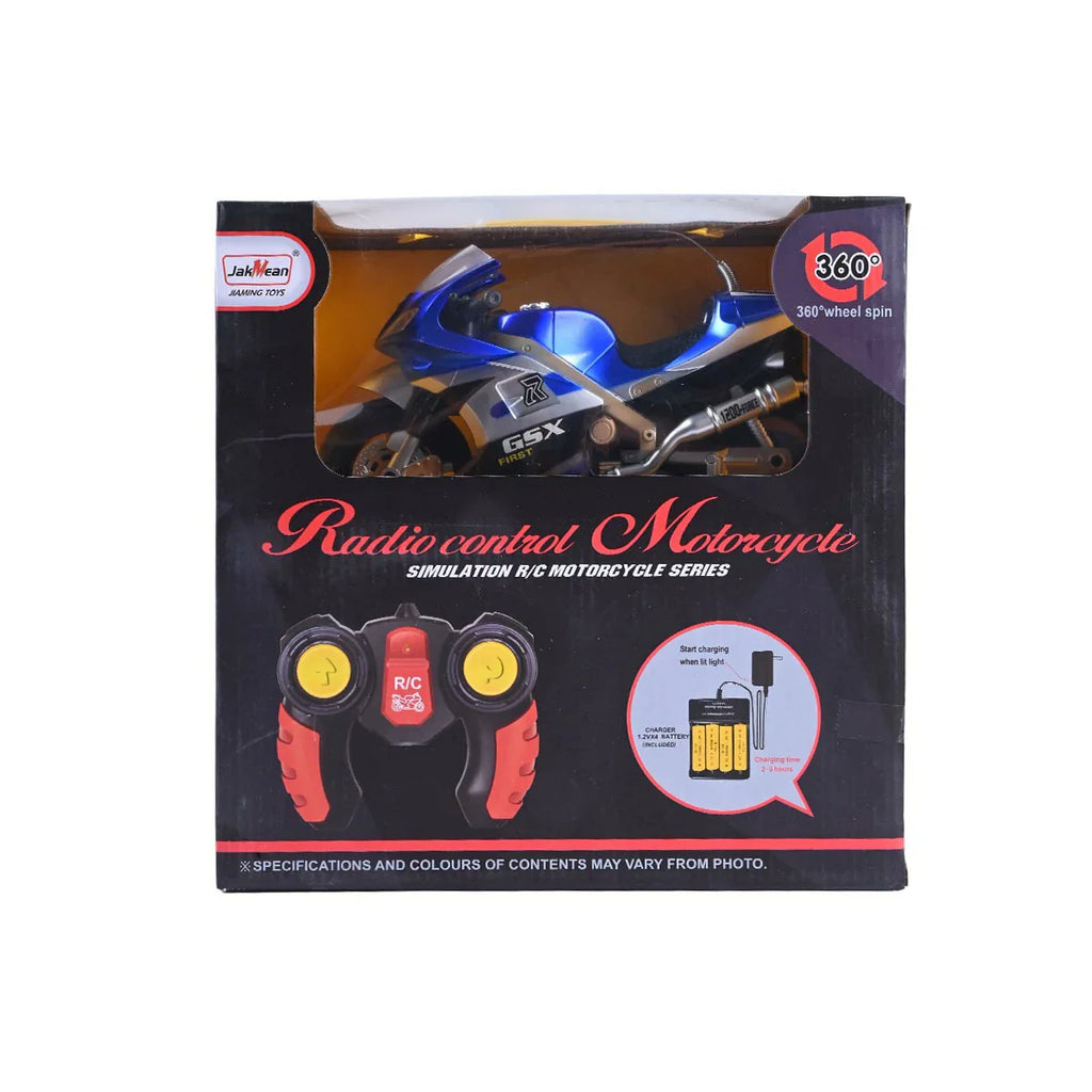 Picture of Remote Control Motorcycle: 360° Spin Simulation Radio Control Series - by Raja Sahib Kids