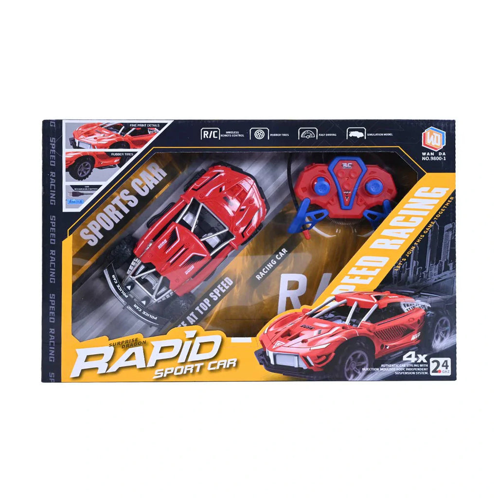 Picture of Remote Control Surprise Speed Racing Sport Car Red - by Raja Sahib Kids