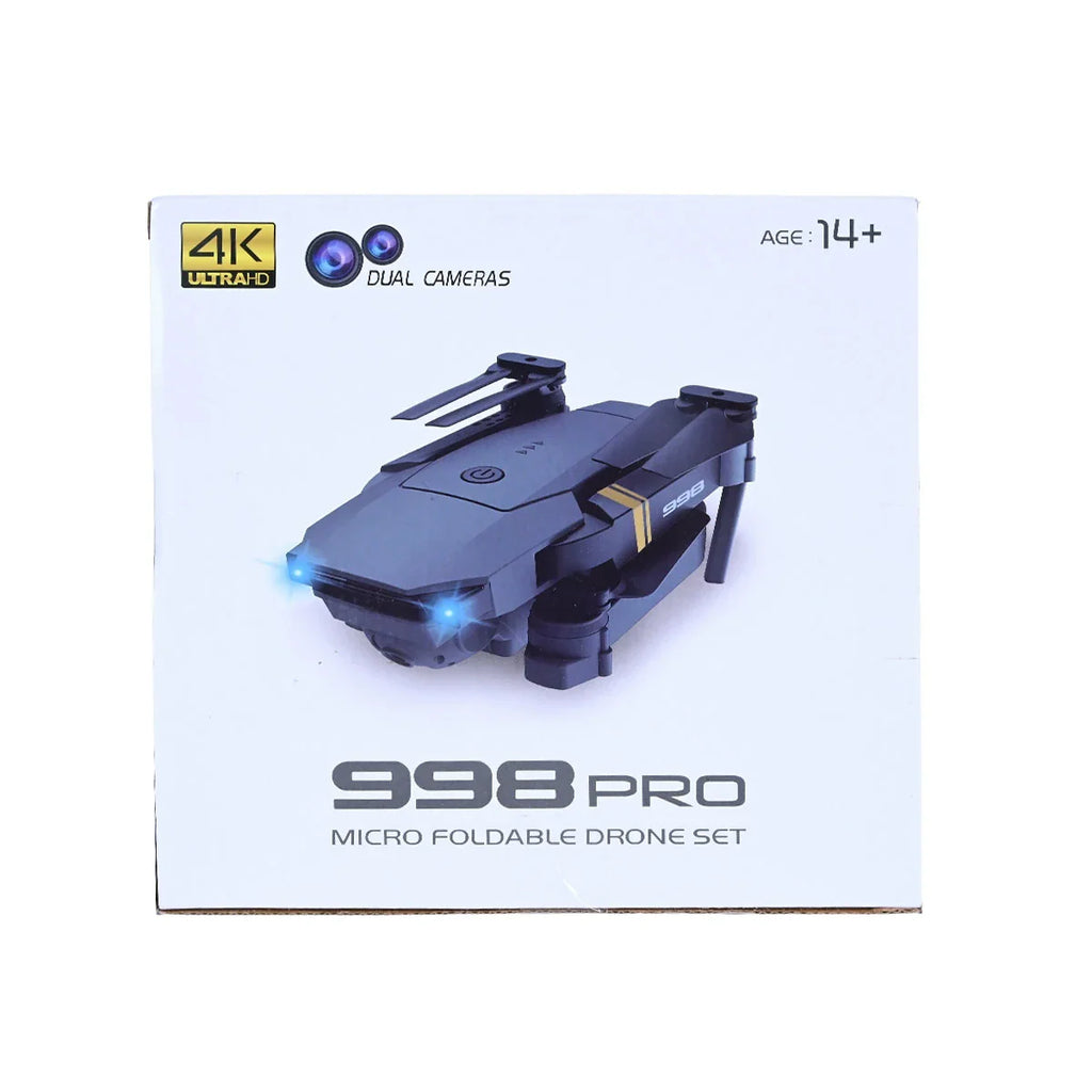 Picture of 998 Pro Micro Foldable Drone with 4K Dual Cameras - by Raja Sahib Kids