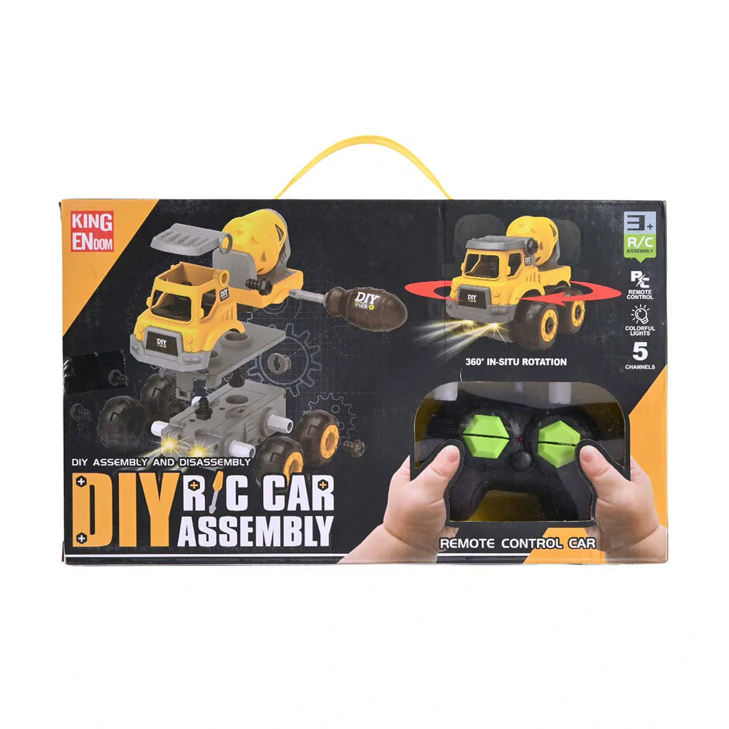 Picture of King Endom Diy R/C Car Assembly Kit: 5-Channel Take-Apart Construction Vehicle With 360° Rotation - by Raja Sahib Kids
