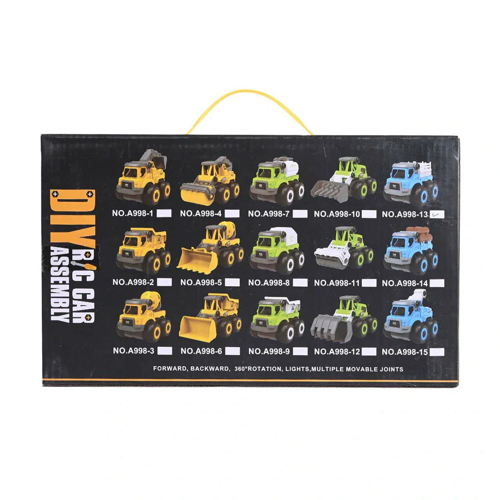 Picture of King Endom Diy R/C Car Assembly Kit: 5-Channel Take-Apart Construction Vehicle With 360° Rotation - by Raja Sahib Kids