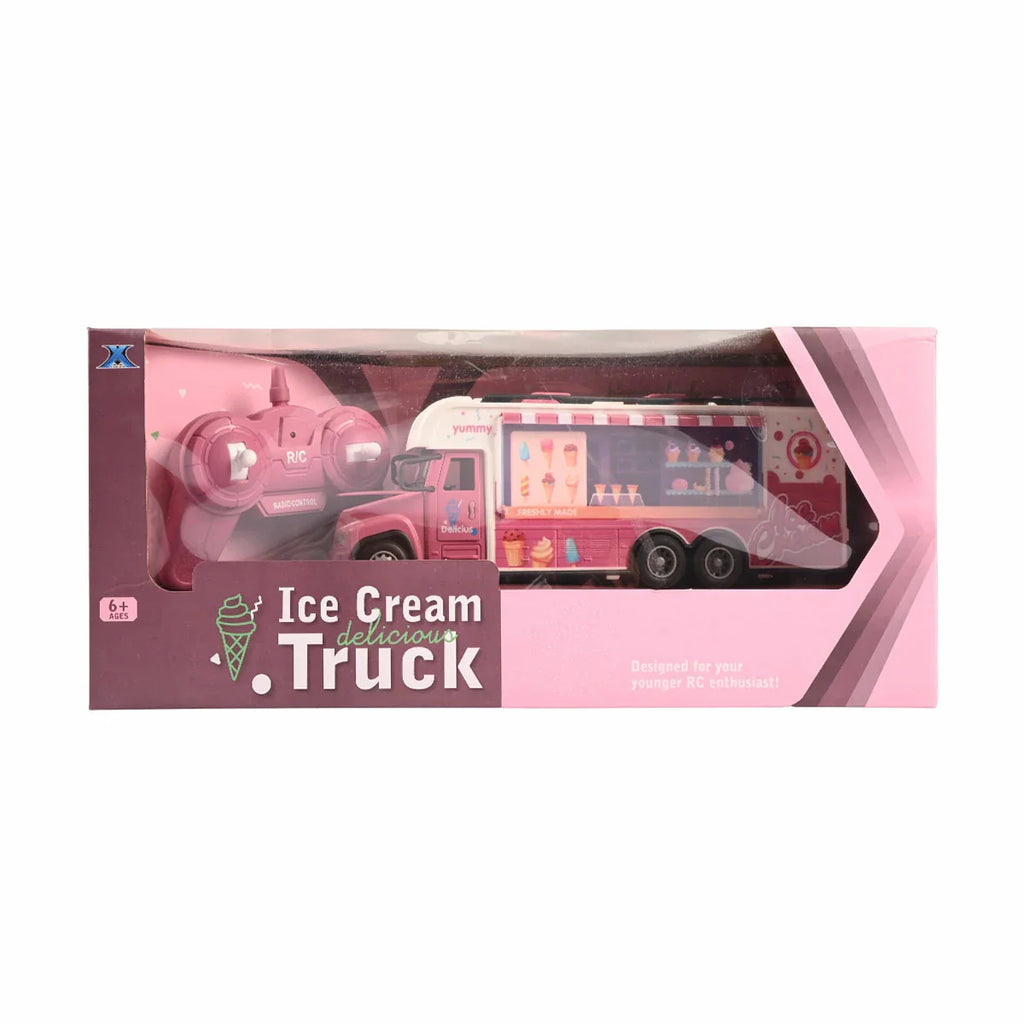 Picture of Delicious Pink Remote Control Ice Cream Truck & Play Set Vogue - by Raja Sahib Kids