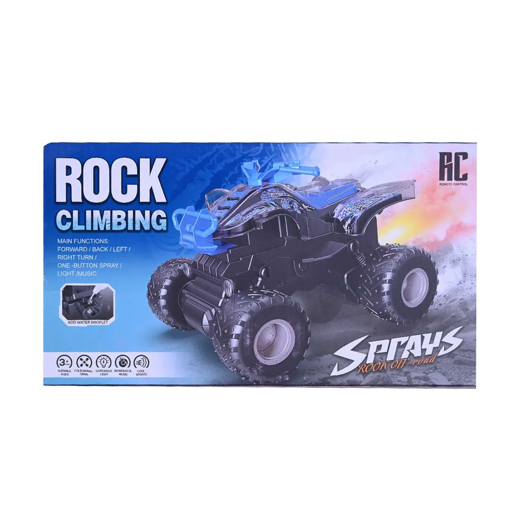 Picture of RC Rock Climbing Spray ATV | 4x4 Off-Road Stunt Motorcycle with Light & Music - by Raja Sahib Kids