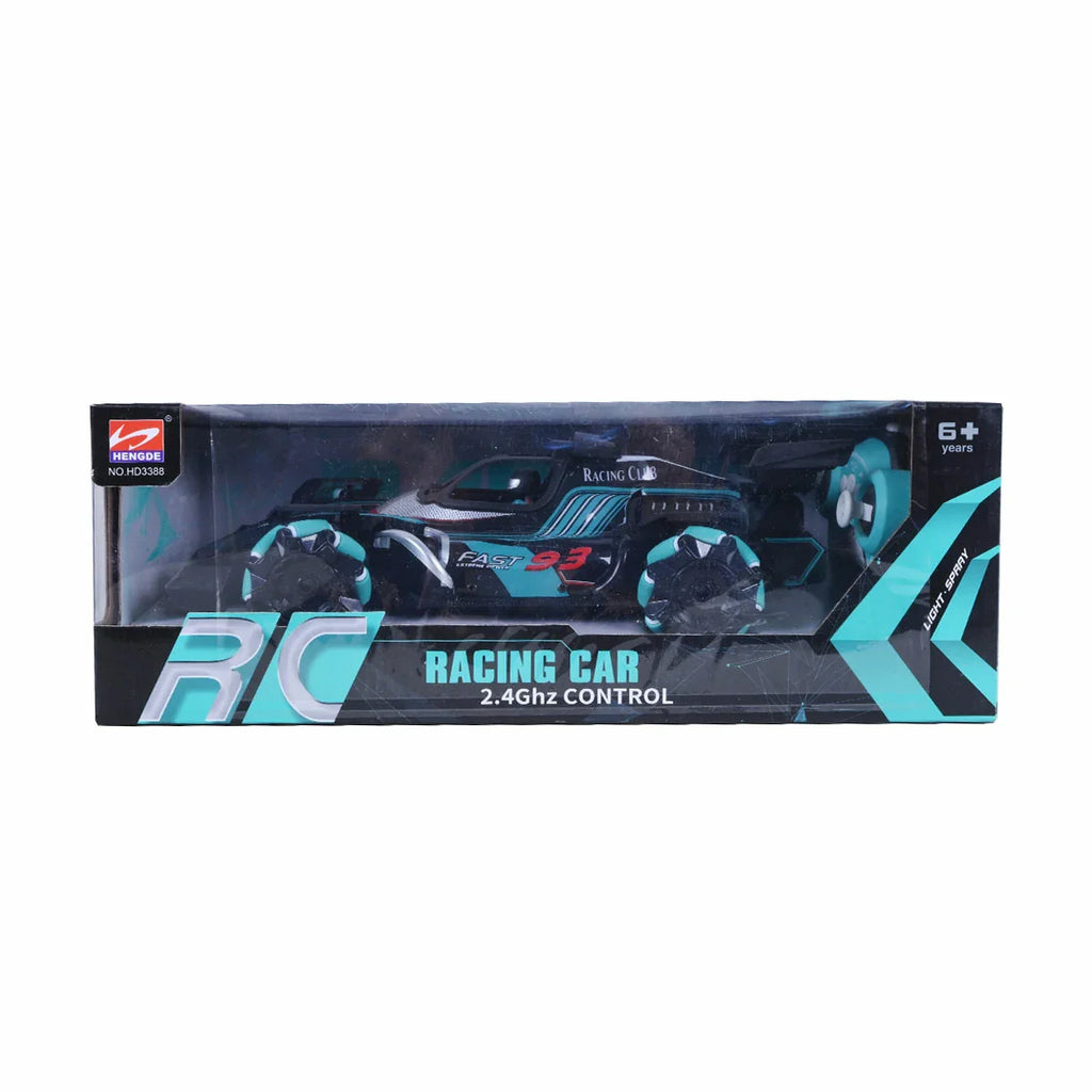 Car Rc W Light Dual Racer High-Speed 2.4Ghz Rc Racing Car With Light & Spray 360° Watch Gesture ...