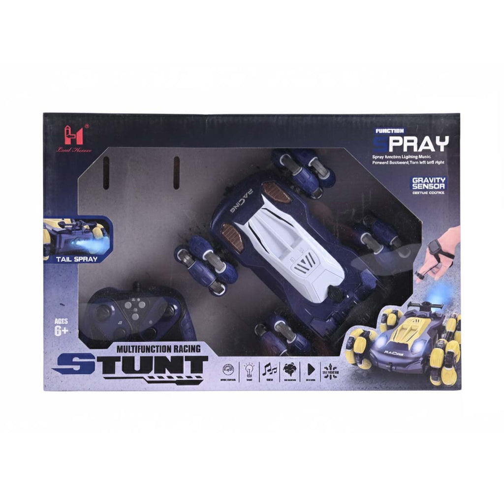 Picture of Load Hover Multifunction Racing Stunt R/C Car with Gravity Sensor & Tail Spray Function (Ages 6+) - by Raja Sahib Kids