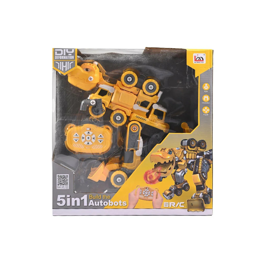 Picture of Remote Control Transforming Construction Excavator to Dinosaur Robot - by Raja Sahib Kids