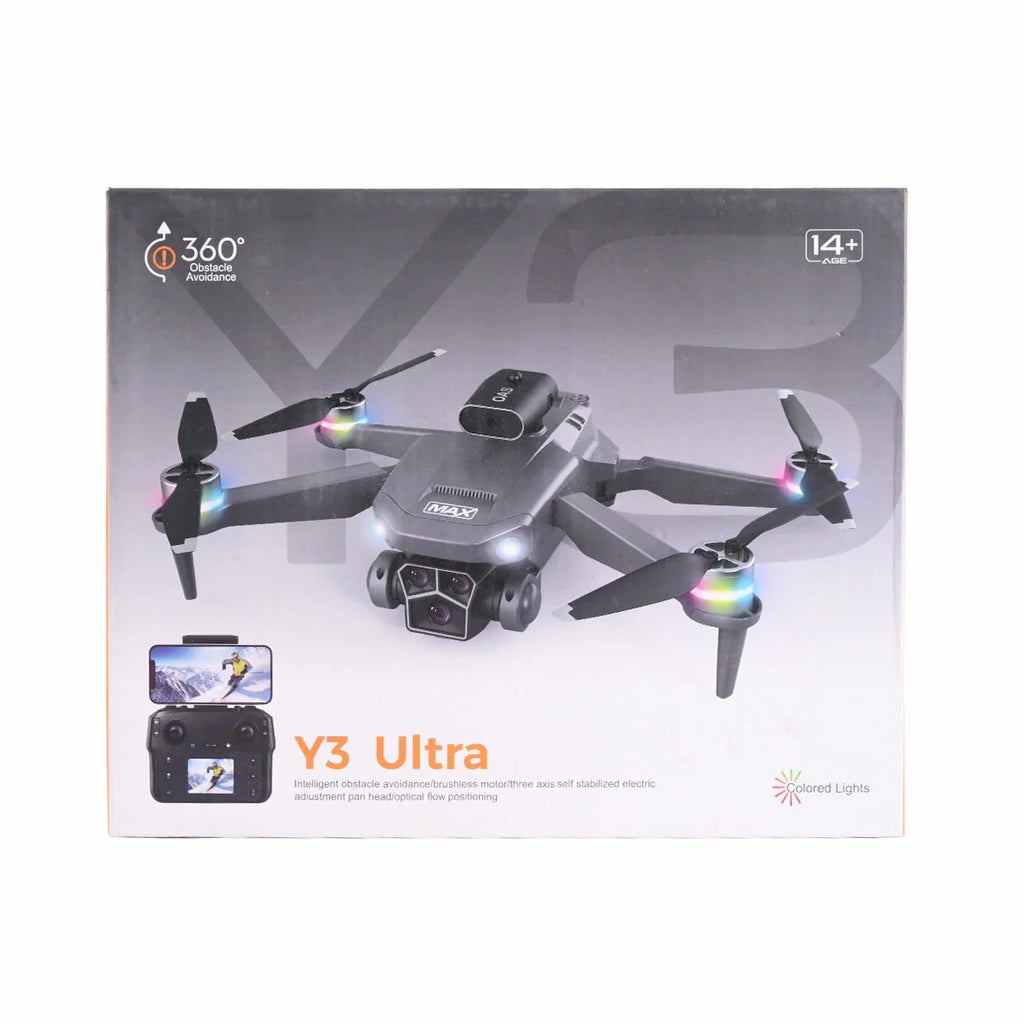 Picture of M3/Y3 Ultra Intelligent RC Drone with 360° Obstacle Avoidance & Brushless Motor - by Raja Sahib Kids