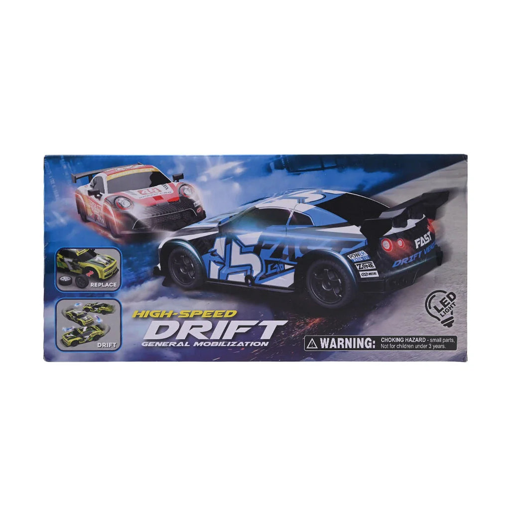 Picture of UJI "48" High-Speed RC Drift Car - General Mobilization Racing Toy with Dual Tire Set - by Raja Sahib Kids