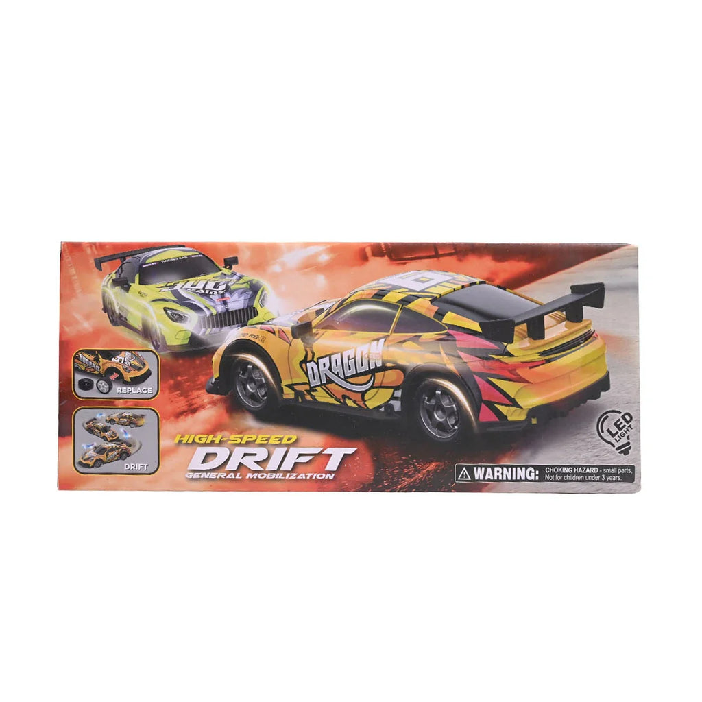 Picture of High-Speed RC Drift Car "Dragon" Edition - Remote Control Racing Vehicle with Interchangeable Tires and LED Lights - by Raja Sahib Kids