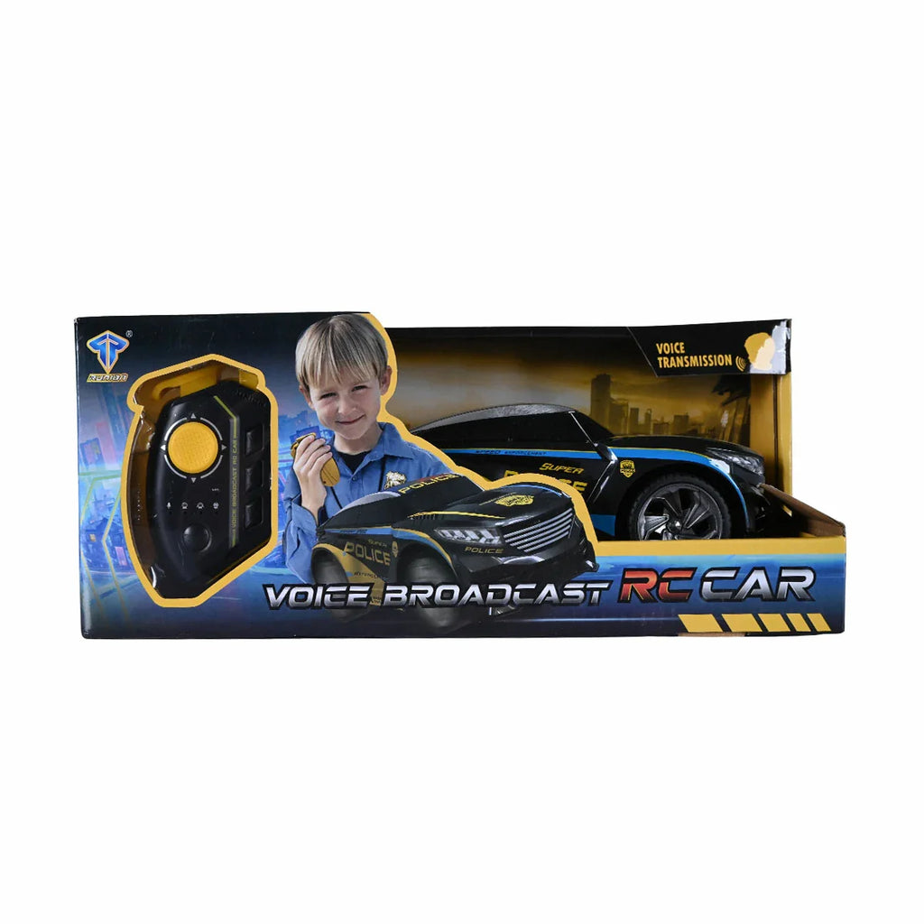 Picture of Super Police Remote Control Car with Voice Transmission - by Raja Sahib Kids