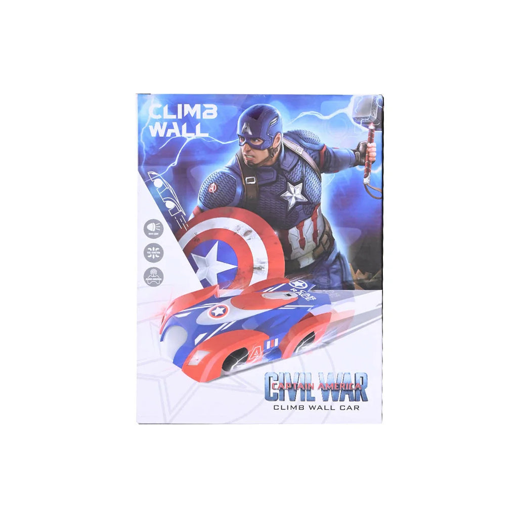 Picture of Remote Control Captain America Climb Wall Car - by Raja Sahib Kids