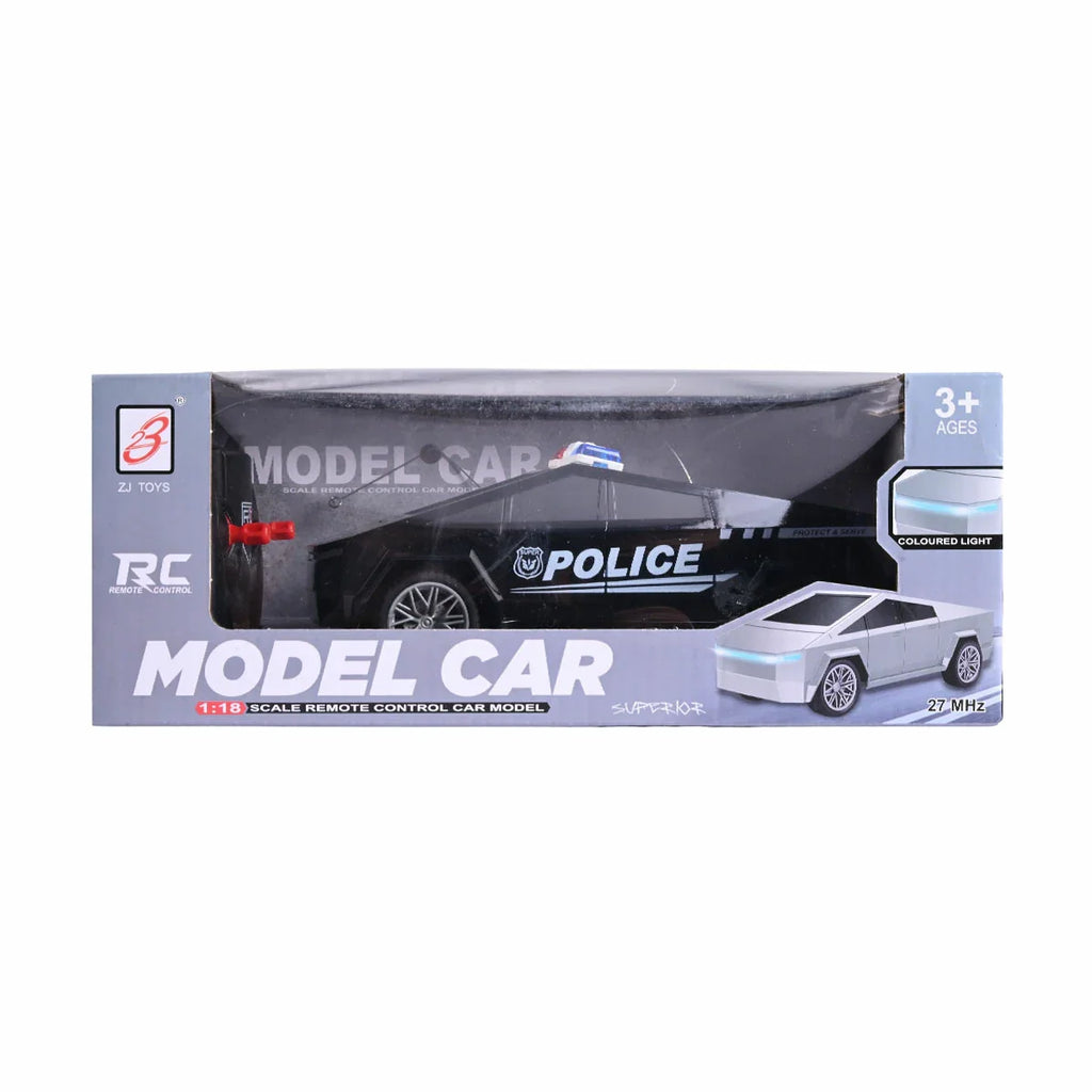 Picture of 1:18 Scale Superior RC Police Model Car | Full-Function Control with Coloured Lights (27 MHz) - by Raja Sahib Kids