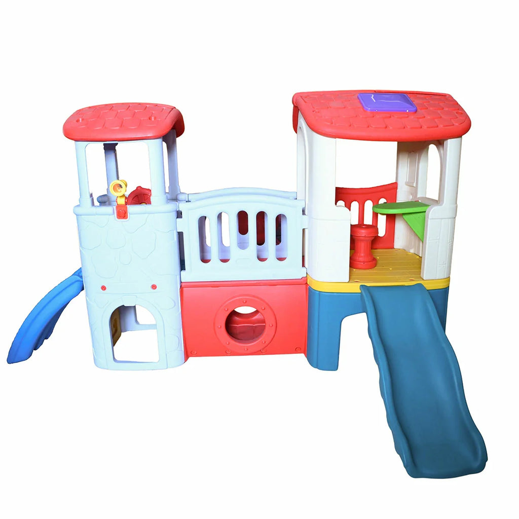 Picture of Plastic Composite Play House With Slide For Kids - by Raja Sahib Kids