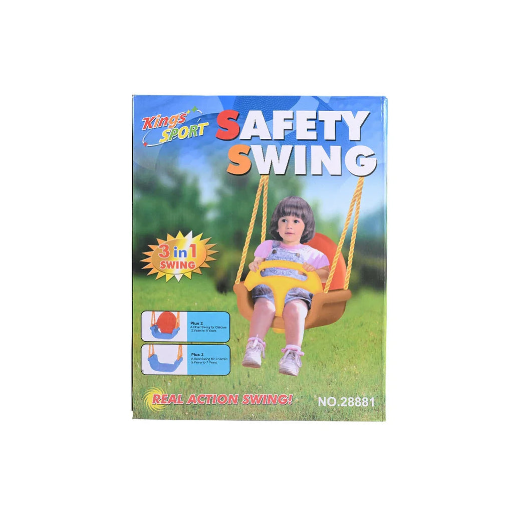 Picture of Kings Sport 3-in-1 Safety Swing - Convertible Toddler & Kids Outdoor Seat - by Raja Sahib Kids