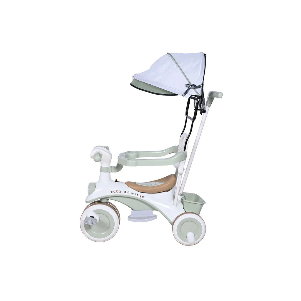 Picture of Baby Tricycle With Canopy - Green - by Raja Sahib Kids