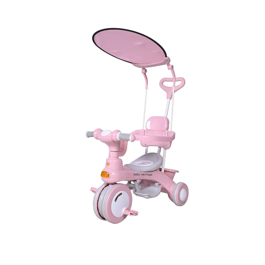 Picture of Baby Tricycle With Canopy - Pink - by Raja Sahib Kids