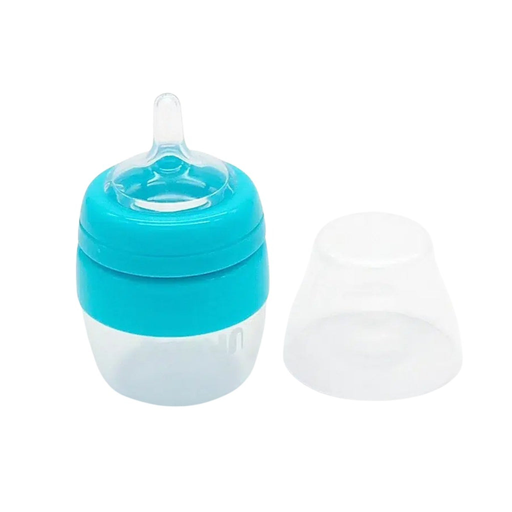 Picture of Farlin Silicone Feeding Bottle Blue 60ml - by Raja Sahib Kids