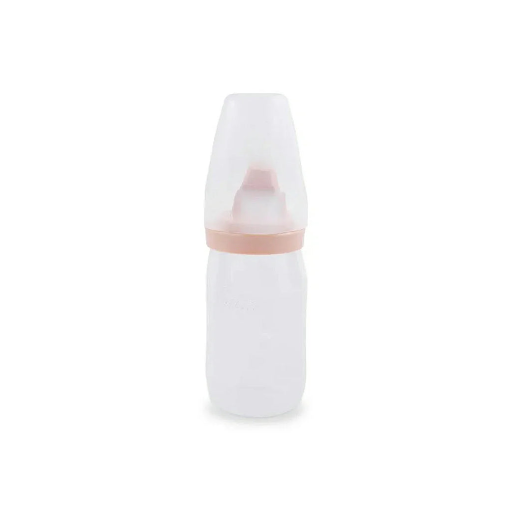 Picture of Farlin Squeezable Easy Spoon Feeder Peach 180ml - by Raja Sahib Kids