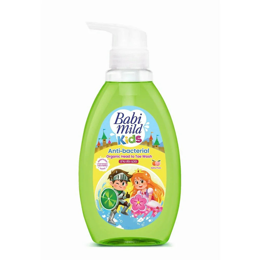 Babi Mild Kids Soda Popz Head & Body Baby Bath 390ml – Raja Sahib Kids