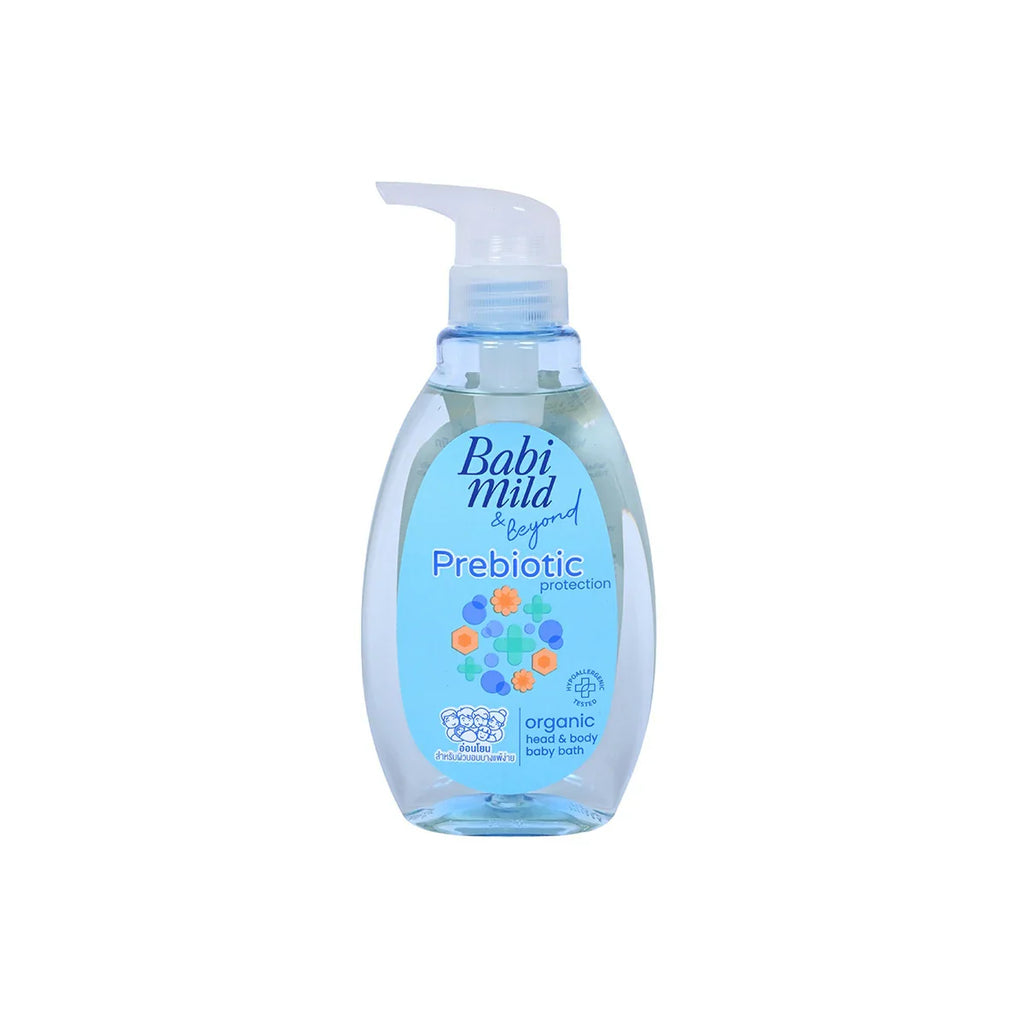 Picture of Babi Mild & Beyond Organic Head & Body Baby Bath 380ml - by Raja Sahib Kids