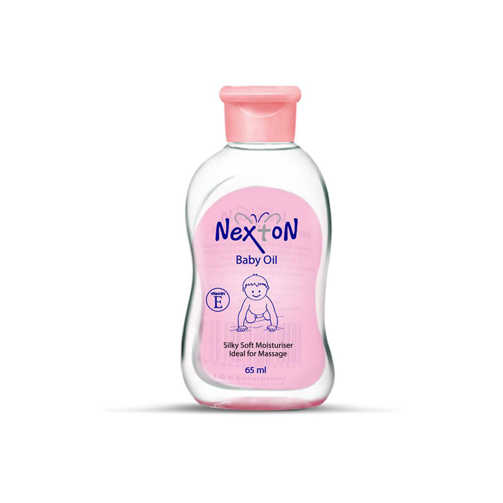 Picture of Nexton Silky Soft Moisturiser Baby Oil 65 ML - by Raja Sahib Kids