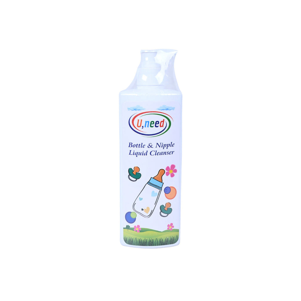 Picture of Uneed Bottle & Nipple Liquid Cleanser 500ml - by Raja Sahib Kids