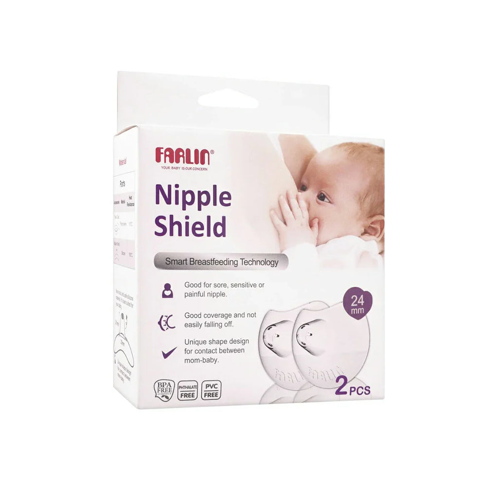 Picture of Farlin Nipple Shield 24mm 2-Pack - by Raja Sahib Kids