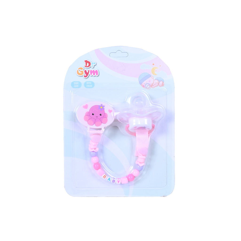 Picture of Dr Gym Baby Pacifiers Pink - by Raja Sahib Kids